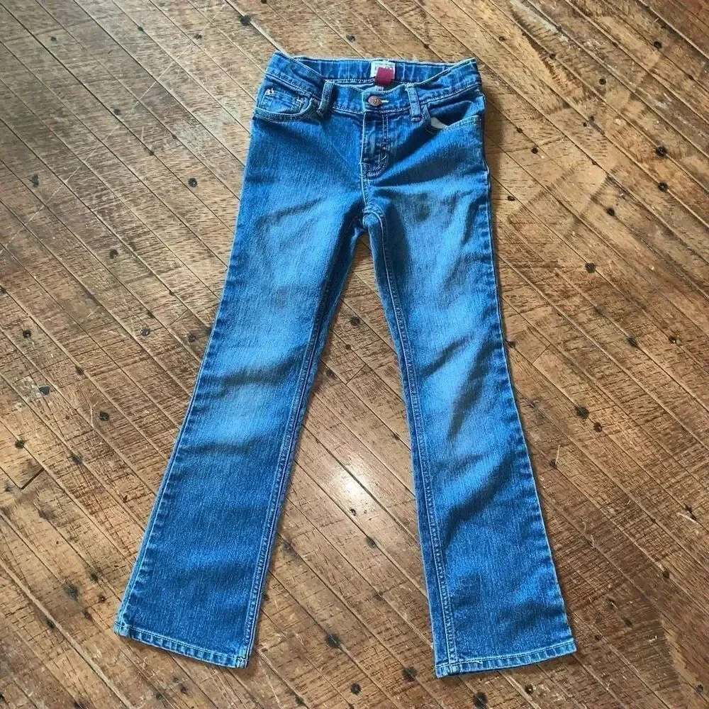 Children’s Place bootcut stretch normcore cowboycore 8 jeans